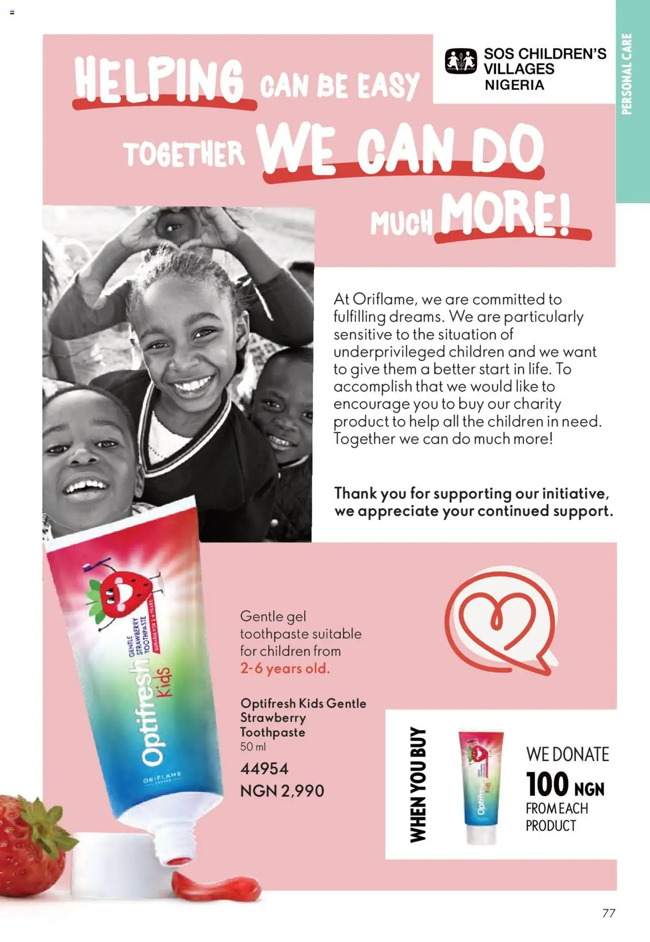 Oriflame - Catalogue  valid from 01.07.2025 | Page: 77 | Products: Toothpaste