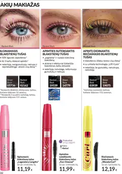 AVON leidinys galioja nuo 01.04.2026 | Puslapis: 50 | Prekių: Makiažas, Tušas