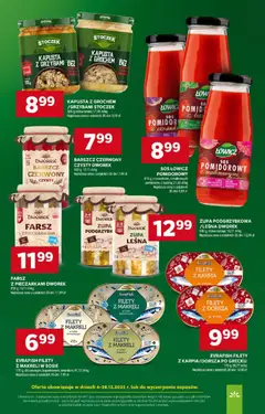 Pogląd oferty "Stokrotka Gazetka" - ważna od 11.12.2025 | Strona: 39 | Produkty: Barszcz, Kapusta, Zupa, Sos