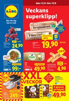 Lidl - erbjudanden - Förhandsvisning av reklamblad från butik Lidl aktuell från 11.08.2025