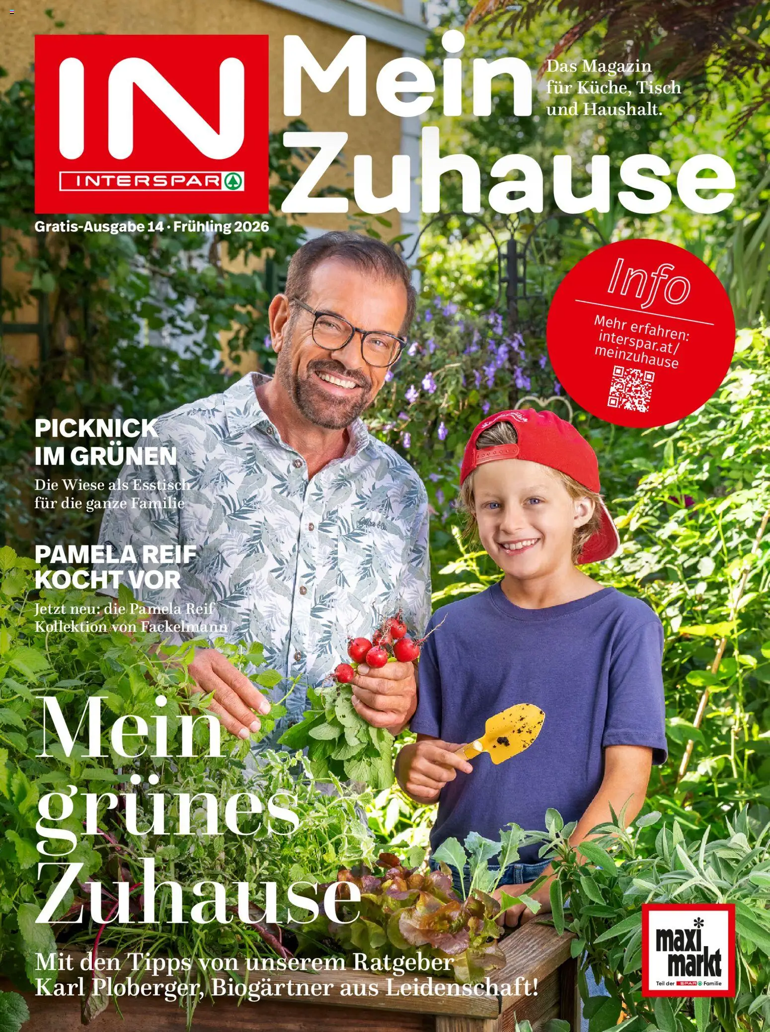 Interspar Mein Zuhause Magazin  gültig ab 07.04.2026 | Seite: 1 | Produkte: Tisch