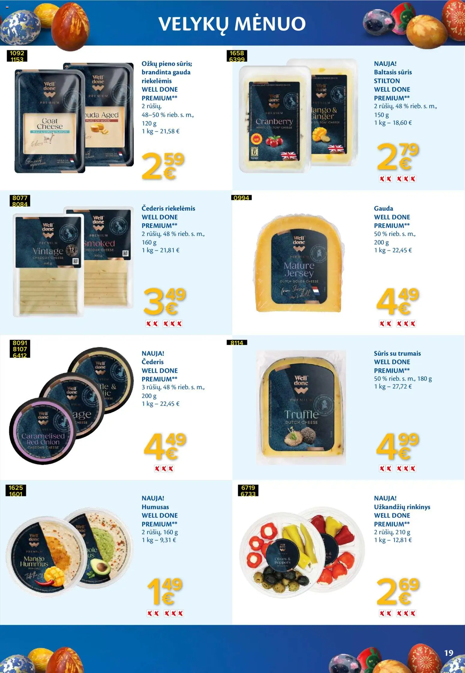 MAXIMA akcijos nuo 03.03.2026 | Puslapis: 19 | Prekių: Sūris