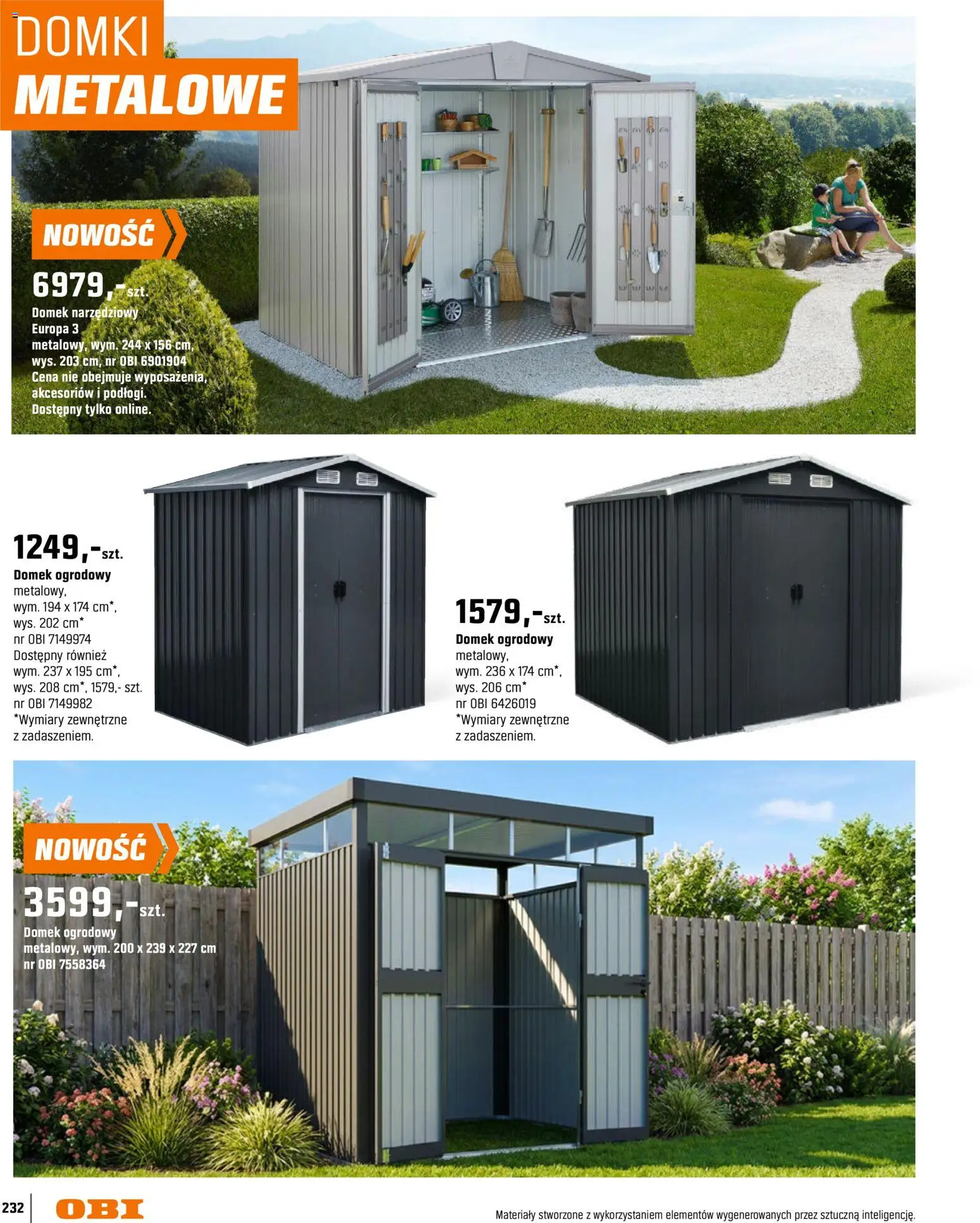 OBI gazetka - Ogród od 11.03.2026 | Strona: 232