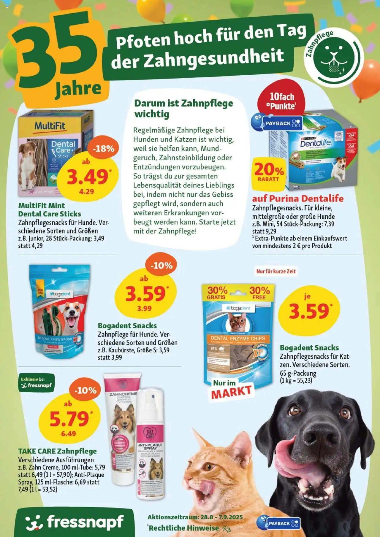 Fressnapf Aktionen ab 28.08.2025 | Seite: 16 | Produkte: Chips