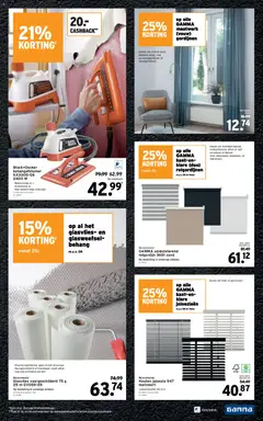 GAMMA - Black Friday - Voorbeeld van een folder van GAMMA, geldig van 19.11.2025 | Pagina: 3 | Producten: Ring, Gordijnen