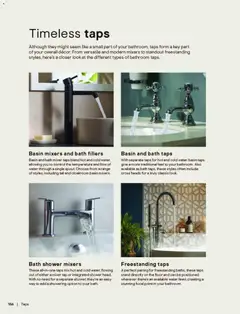 Preview of B&Q - Bathrooms valid from 16.12.2025 | Page: 166 | Products: Bath, Shower, Floor, Mixer
