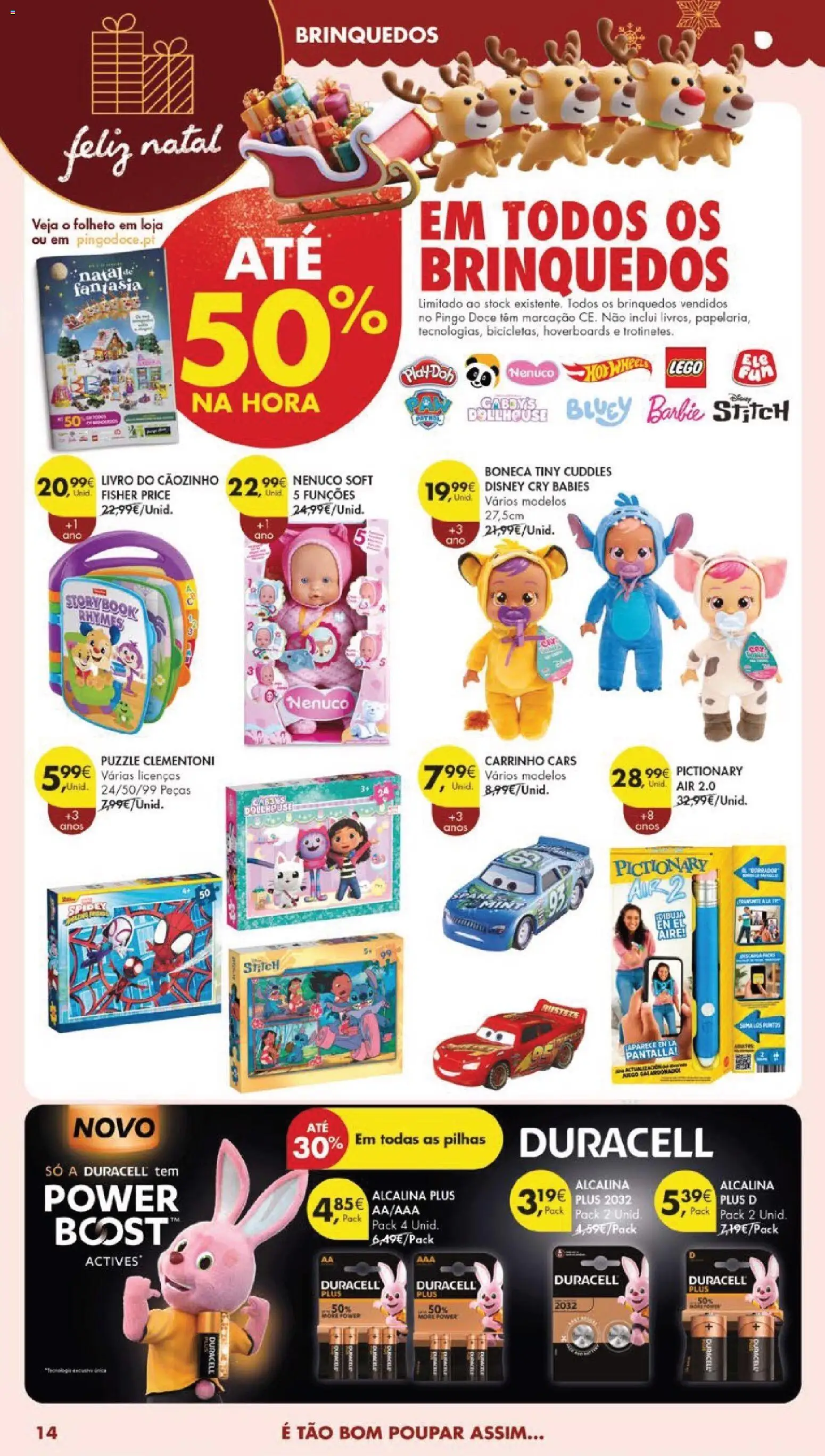 Pingo Doce Black Friday │ válido de 25.11.2025 | Página: 62 | Produtos: Pilhas