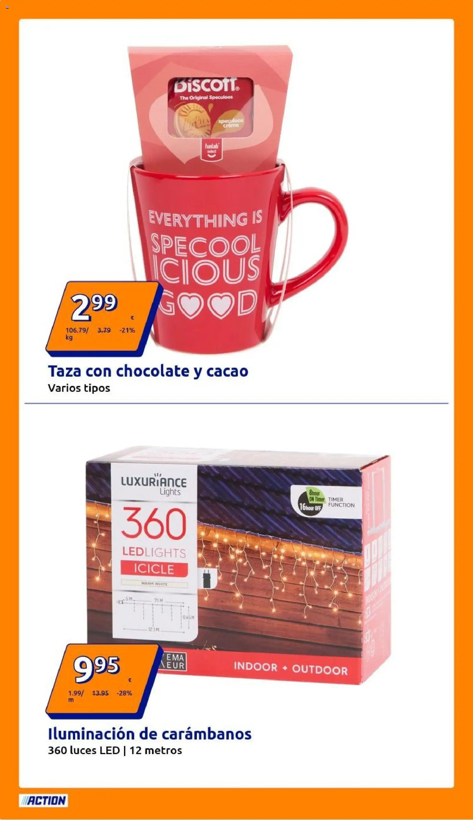 Action - Action ES week 47 2025 │ válido desde el 19.11.2025 | Página: 4 | Productos: Chocolate, Galette de chaise, Φρυγανιές σικάλεως