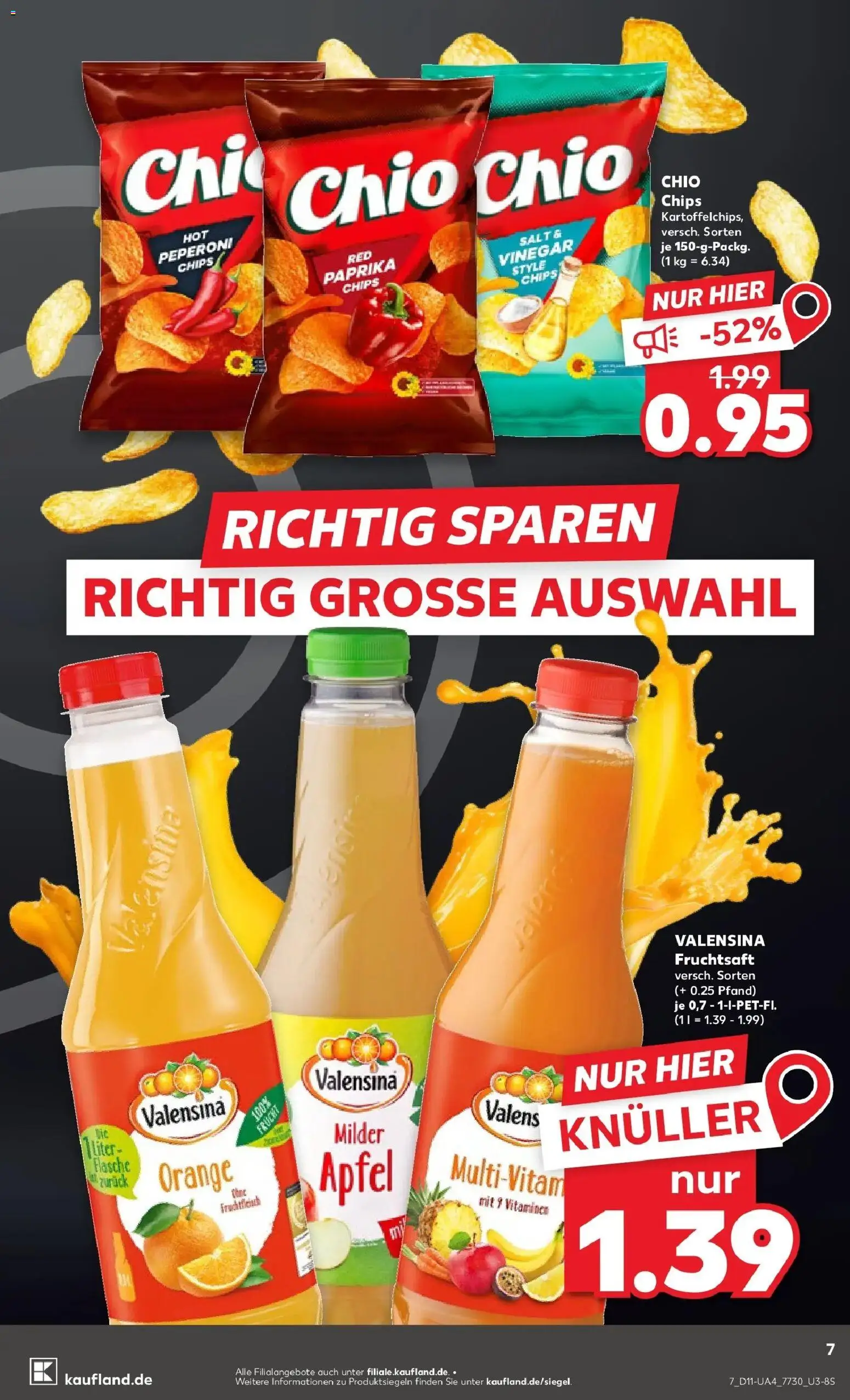 Kaufland Prospekt Bad Kissingen	 – gültig ab 09.03.2026 | Seite: 19 | Produkte: Äpfel, Paprika, Chips, Fruchtsaft