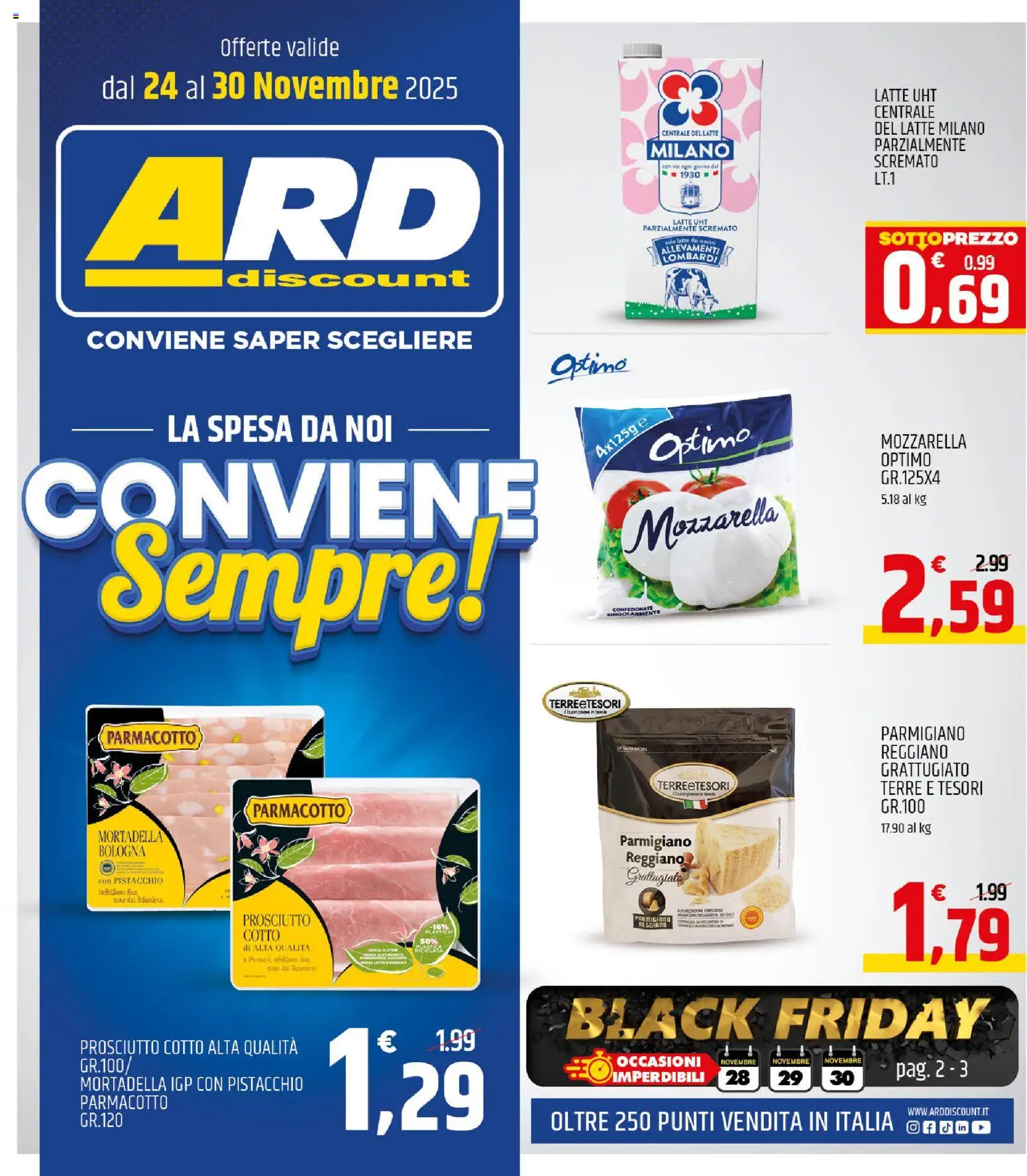 Volantino ARD Discount del 24.11.2025 | Pagina: 1