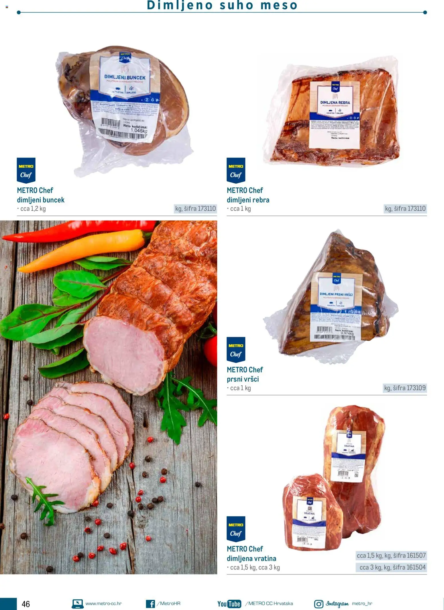 Metro katalog | vrijedi od 05.03.2026 | Stranica: 46 | Proizvodi: Meso