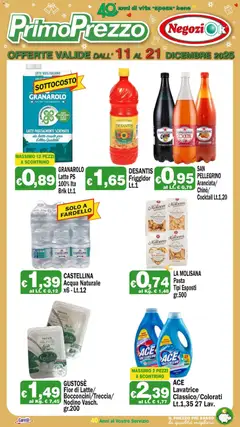 Anteprima del volantino Volantino Primo Prezzo	 valido a partire dal 11.12.2025