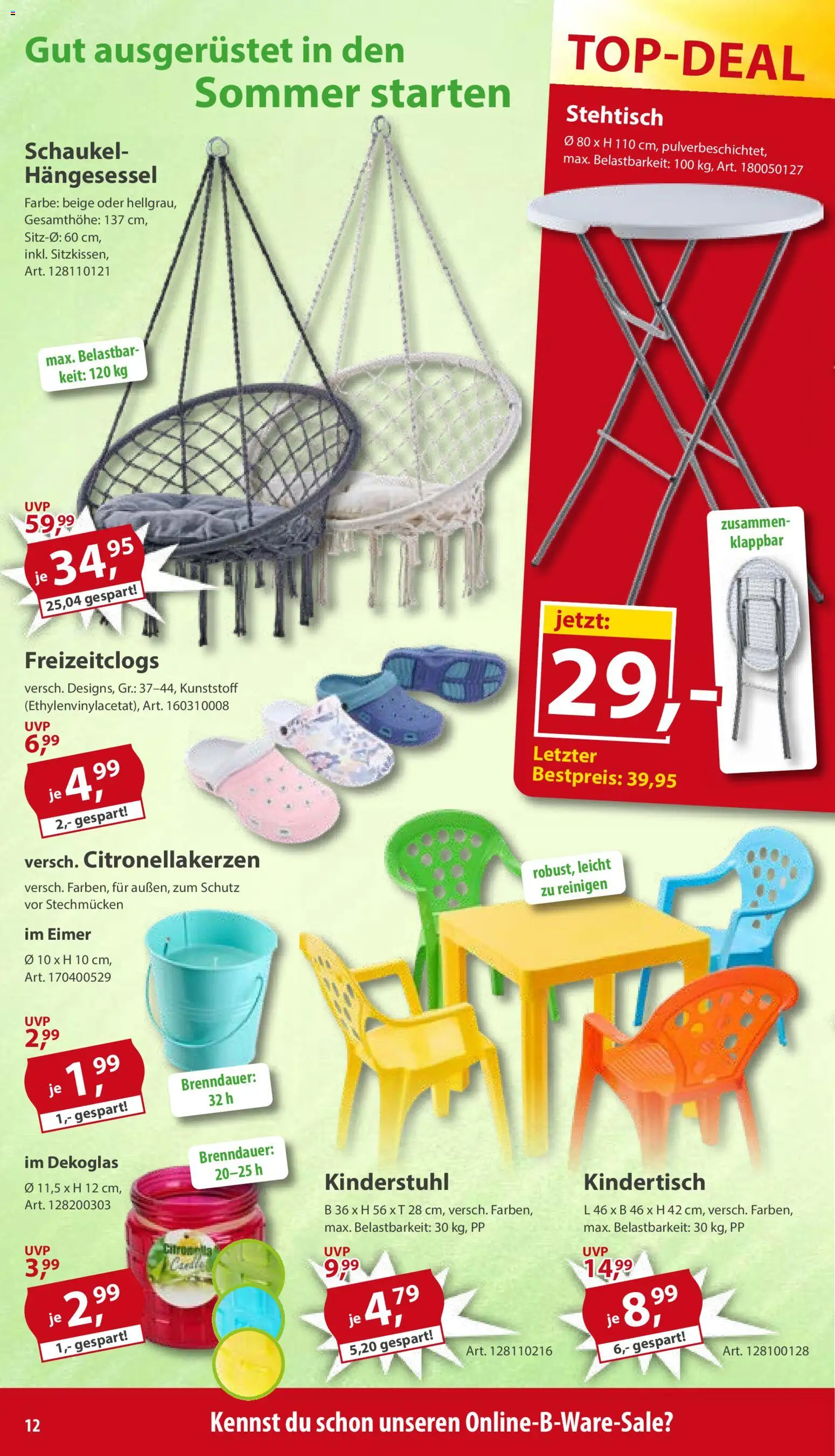 Sonderpreis Baumarkt Prospekt 	 – gültig ab 04.04.2026 | Seite: 12