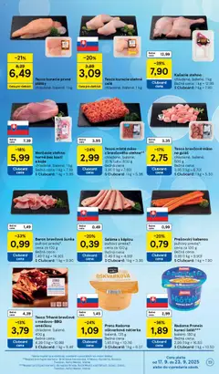 Nové Tesco akcie – leták je platný od 17.09.2025 | Strana: 19