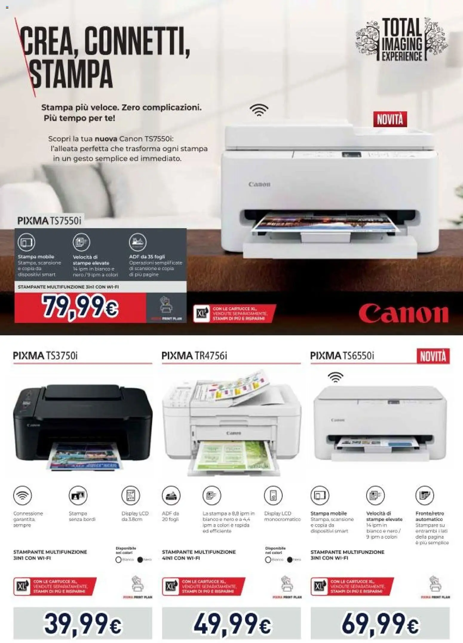 Volantino Unieuro del 03.04.2026 | Pagina: 43 | Prodotti: Mobile, Tè, Stampante, Stampa