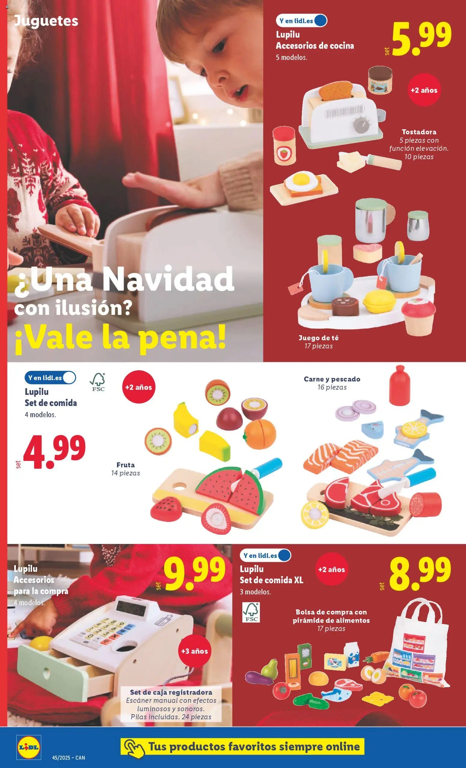 Lidl - Canarias  │ válido desde el 03.11.2025 | Página: 2 | Productos: Juguetes, Bolsa, Tostadora, Caja