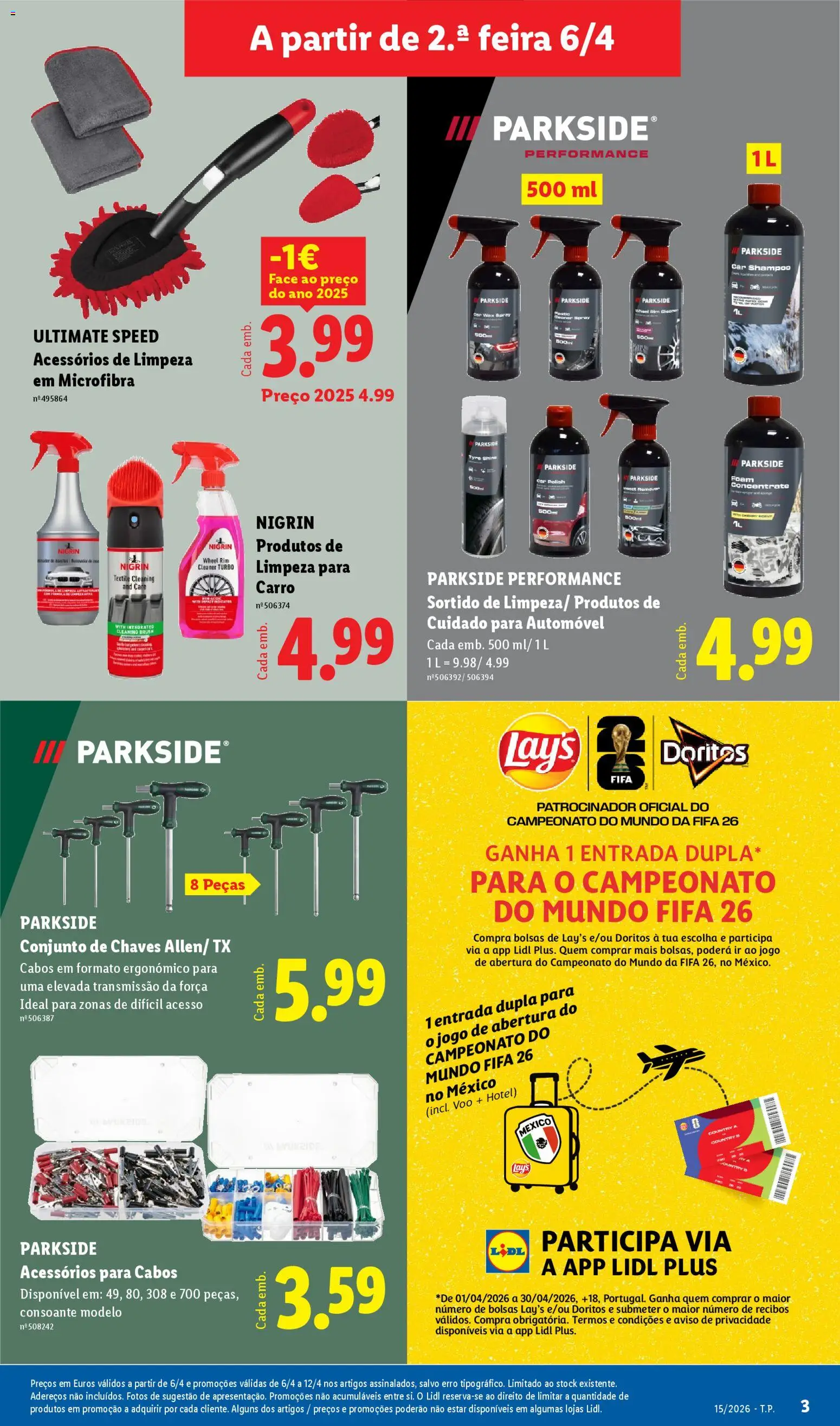 Lidl Novidades │ válido de 06.04.2026 | Página: 3 | Produtos: Shampoo