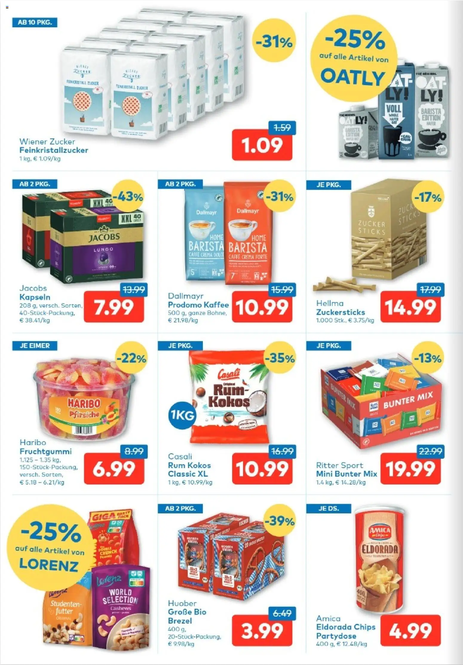 T&G Tirol gültig ab 07.05.2026 | Seite: 4 | Produkte: Chips, Zucker, Kaffee