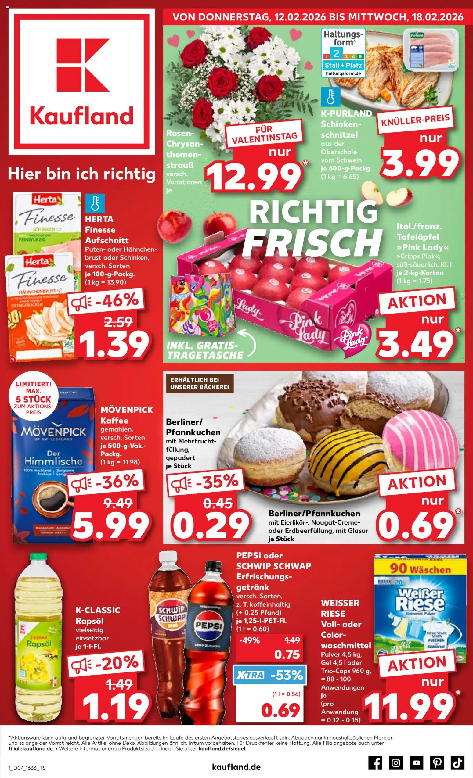 Kaufland prospekt Speyer	 – gültig ab 12.02.2026 | Seite: 1