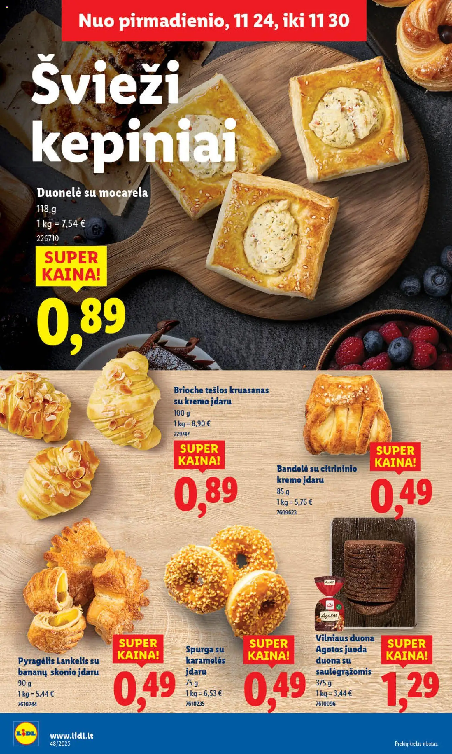 LIDL akcijos nuo 27.11.2025 | Puslapis: 8