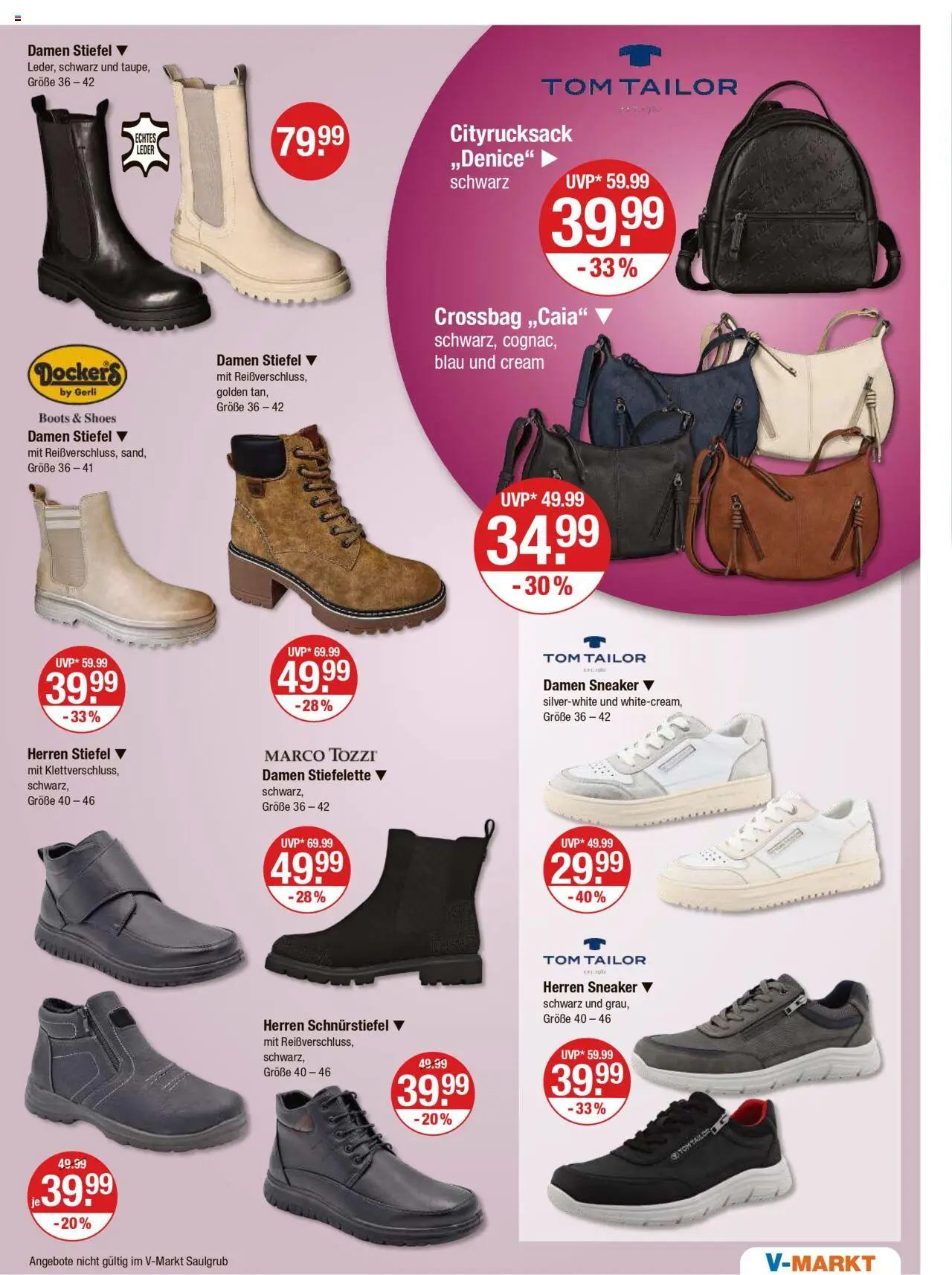 V-Markt - Oberpfalz – gültig ab 18.09.2025 | Seite: 25 | Produkte: Stiefel