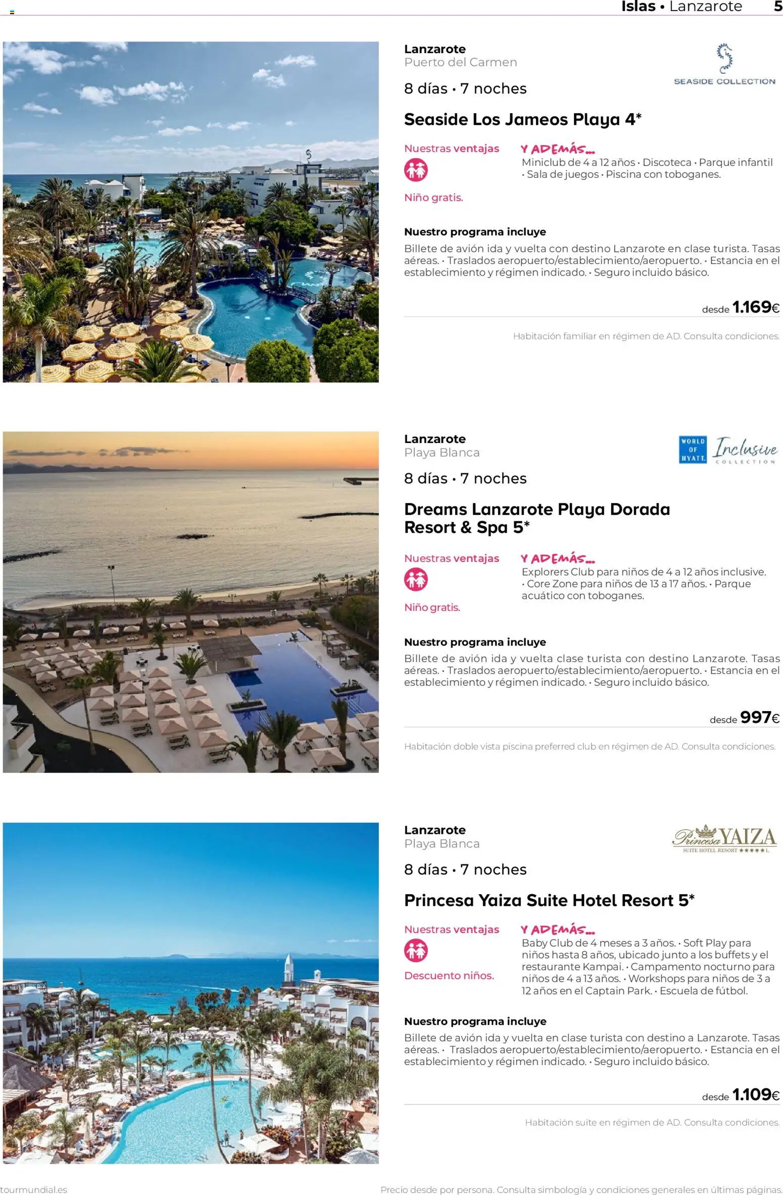 Viajes El Corte Inglés Especial familias │ válido desde el 28.04.2026 | Página: 5