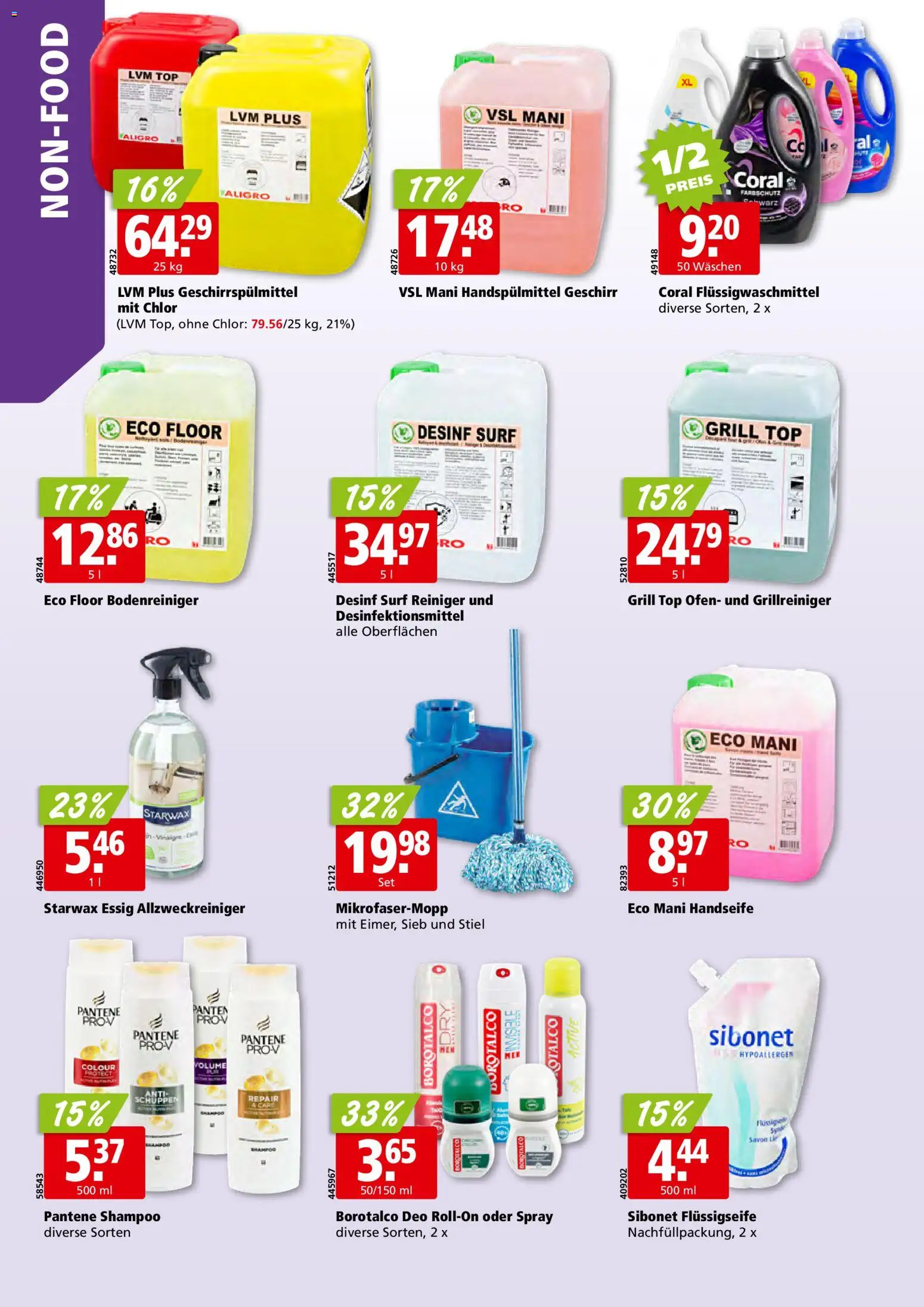Aligro Aktionen – gültig ab 08.12.2025 | Seite: 34 | Produkte: Essig, Shampoo, Top, Ofen