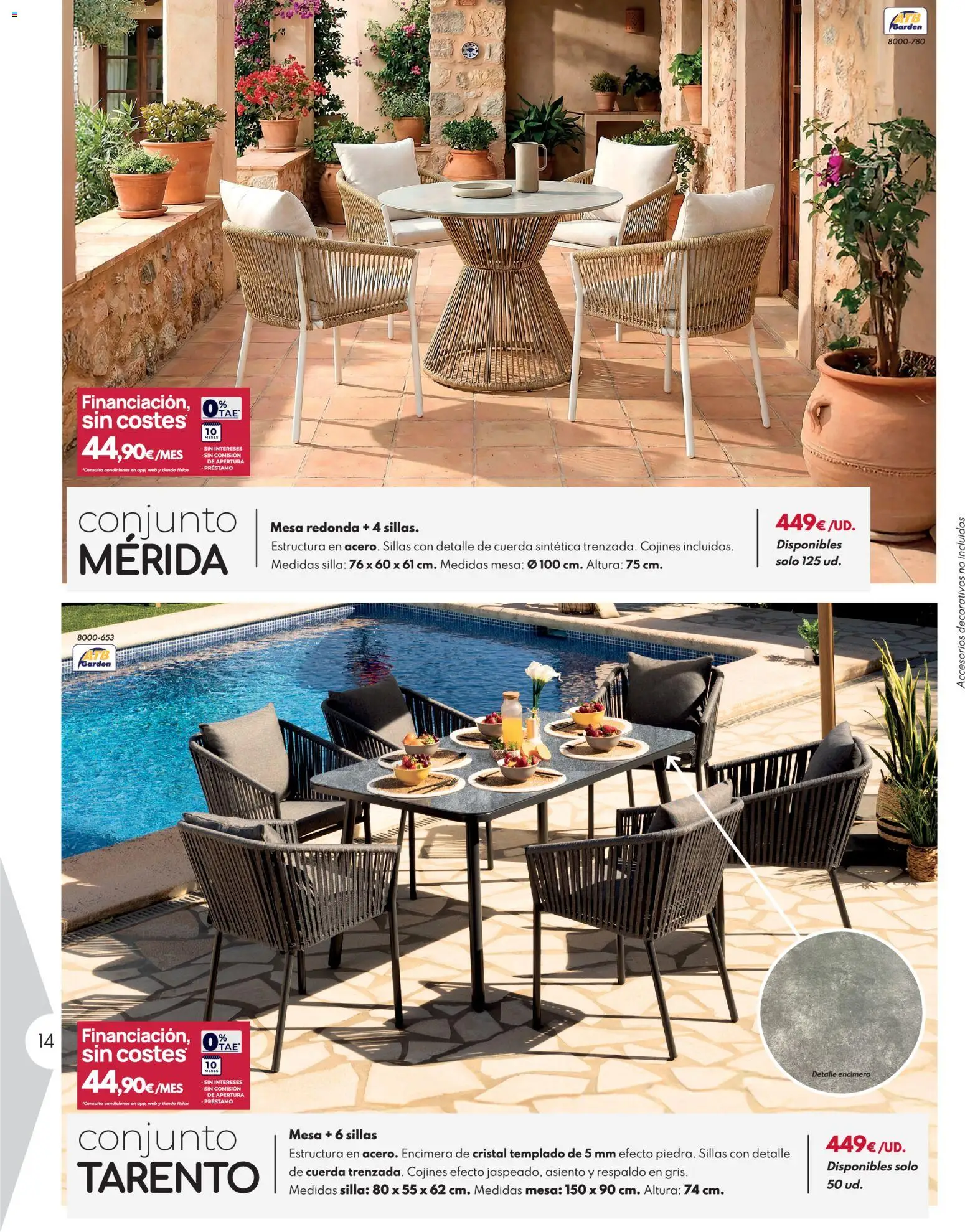 BricoCentro folleto │ válido desde el 23.03.2026 | Página: 14 | Productos: Mesa, Silla