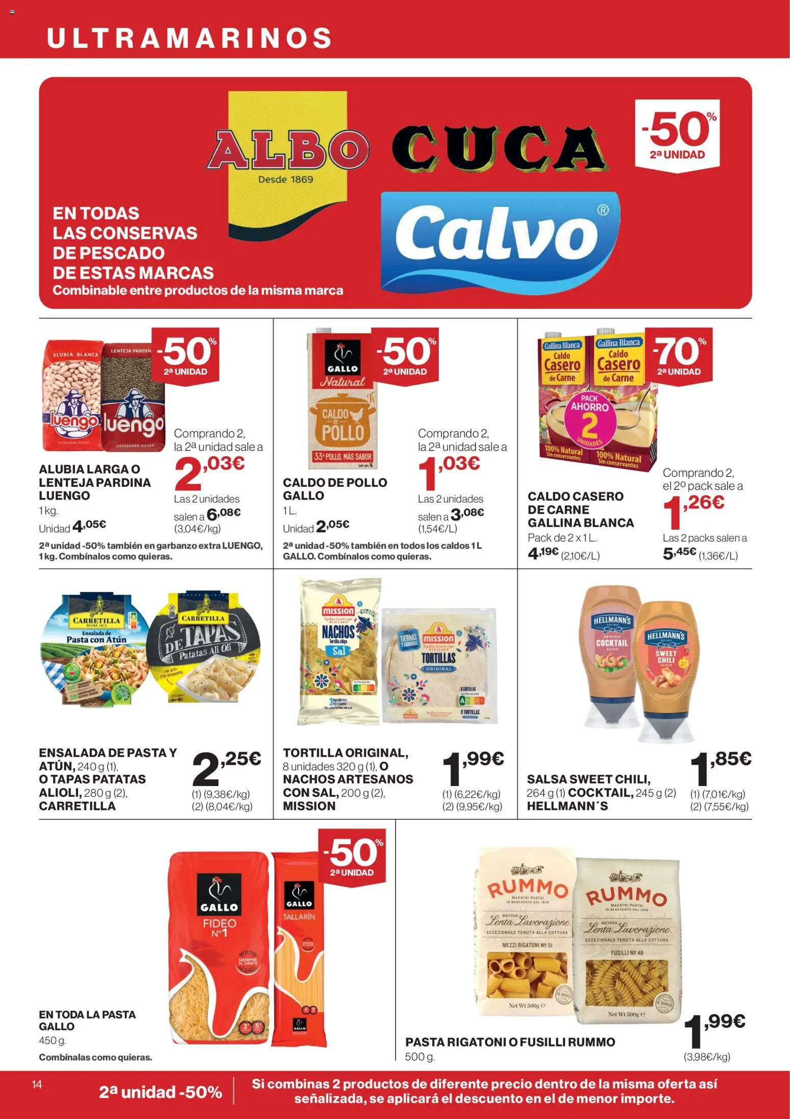 Supercor folleto │ válido desde el 12.02.2026 | Página: 14 | Productos: Καλτσάκια μισά, Pescado, Pasta, Ensalada