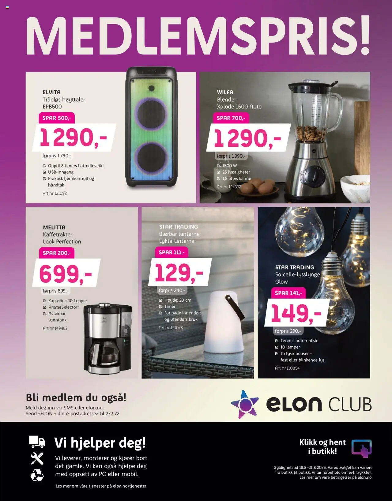  | Side: 16 | Produkter: Kaffetrakter, Fjernkontroll, Pc, Høyttaler