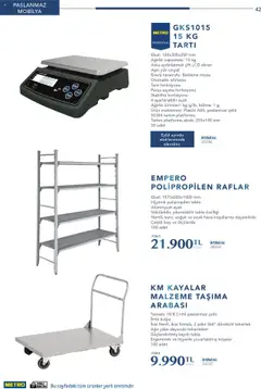Metro Profesyonel Çözümler - 01.08.2025 tarihinden itibaren geçerlidir | Sayfa: 42 | Ürünler: Tartı, Ağırlık