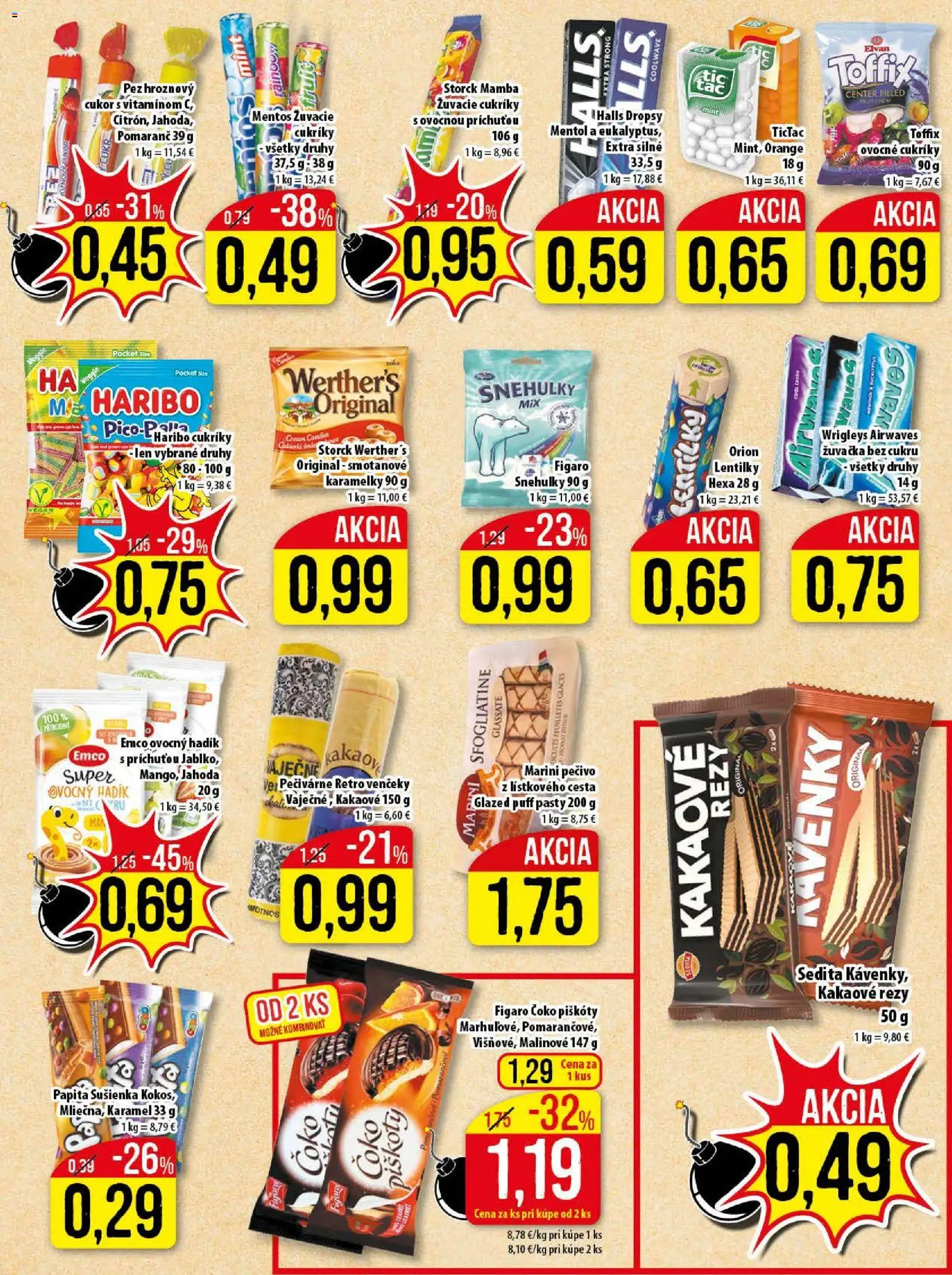 Nové Klas akcie – leták je platný od 03.11.2025 | Strana: 11 | Produkty: Cukor, Cukríky
