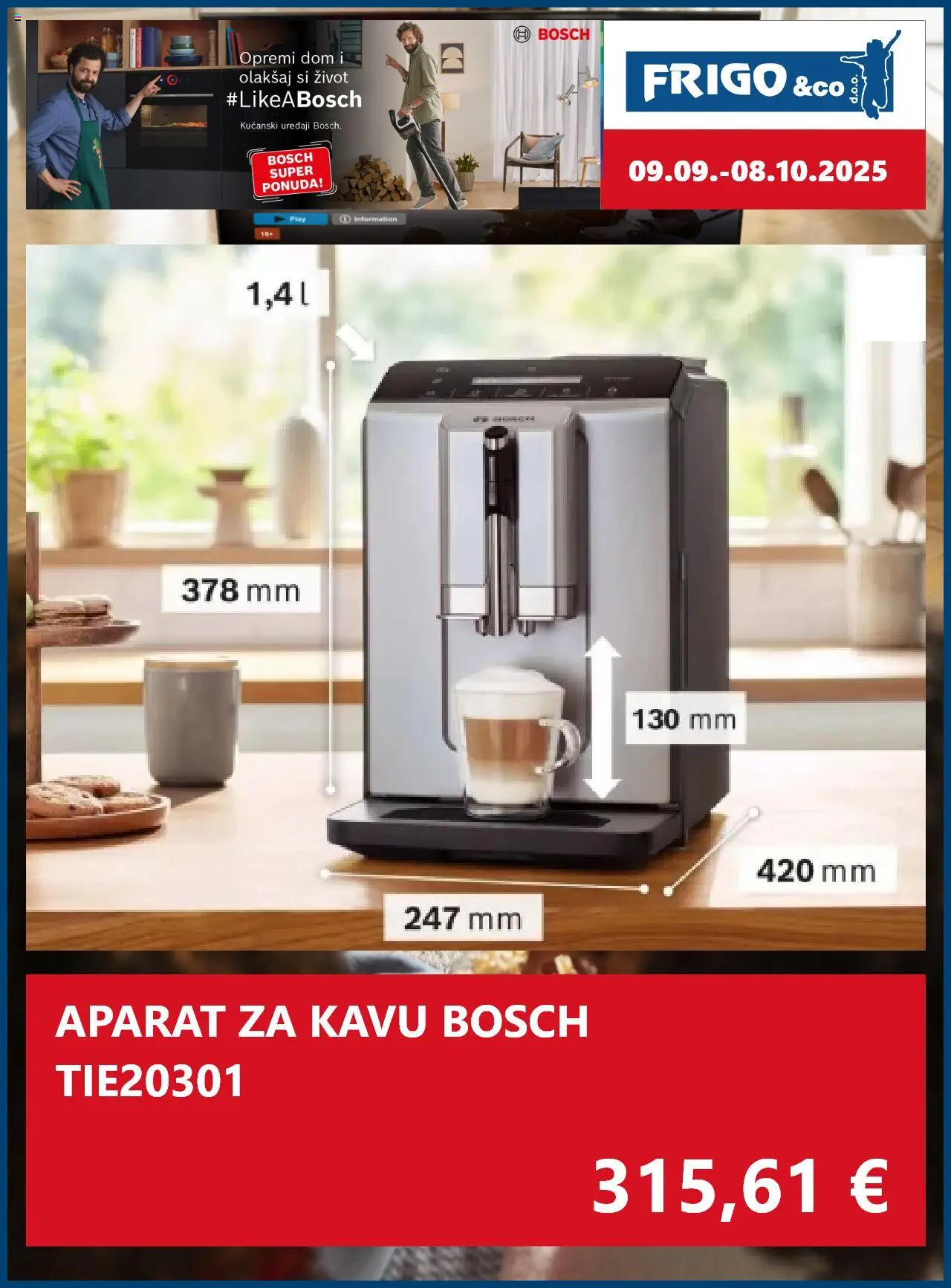 FRIGO & Co. katalog | vrijedi od 09.09.2025 | Stranica: 2 | Proizvodi: Aparat za kavu