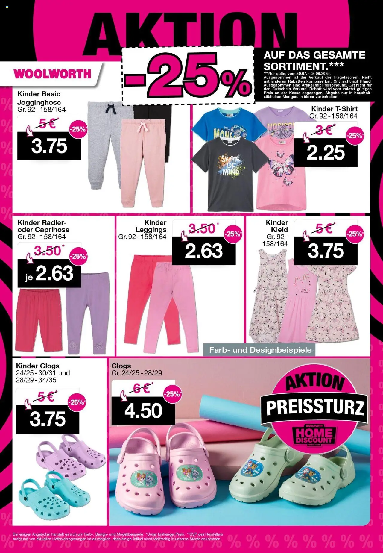 Woolworth Flugblatt gültig ab 28.07.2025 | Seite: 23 | Produkte: Leggings, Kleid
