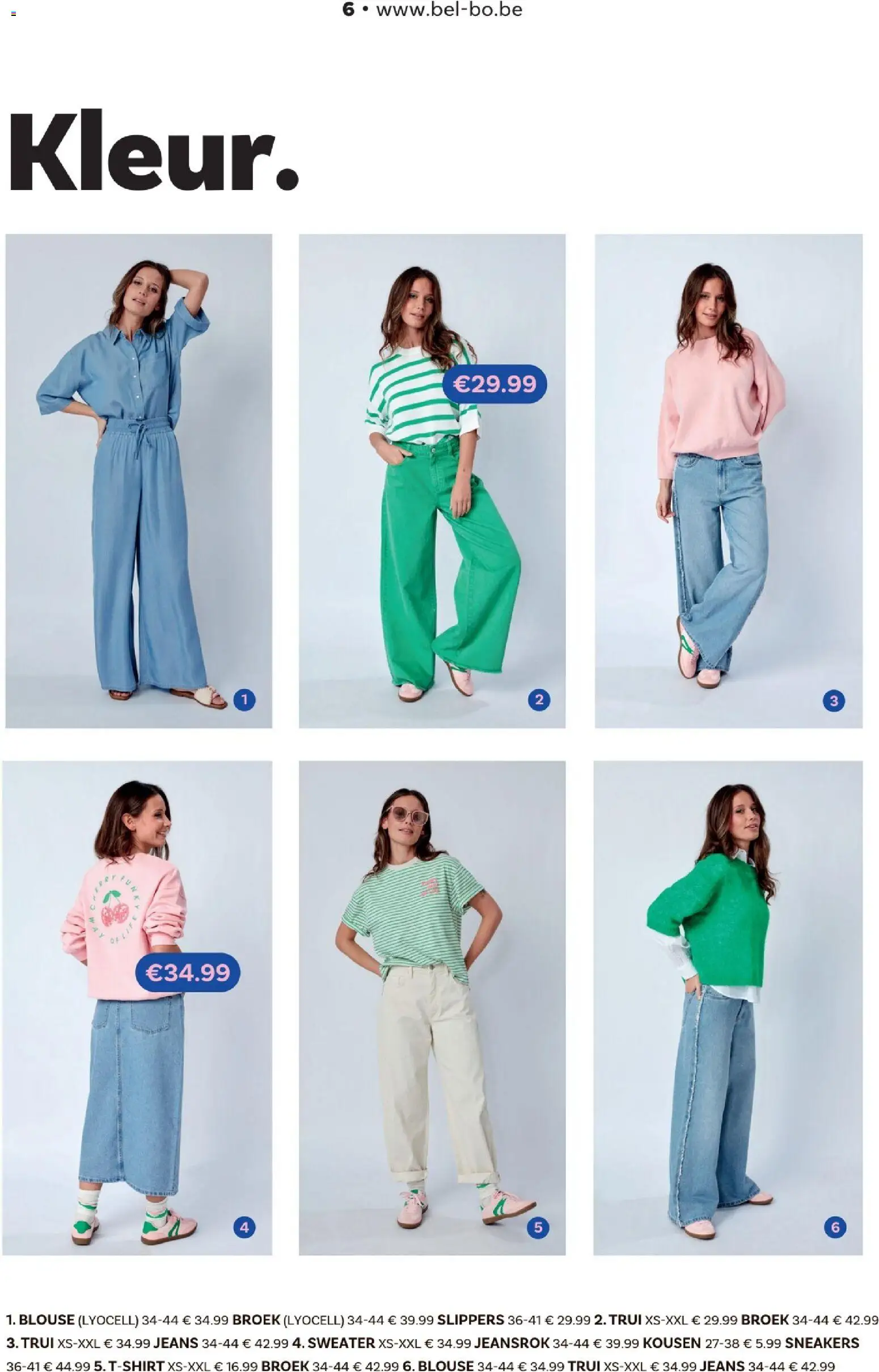 {H1} | Pagina: 6 | Producten: Slippers, Sweater, Trui, Broek