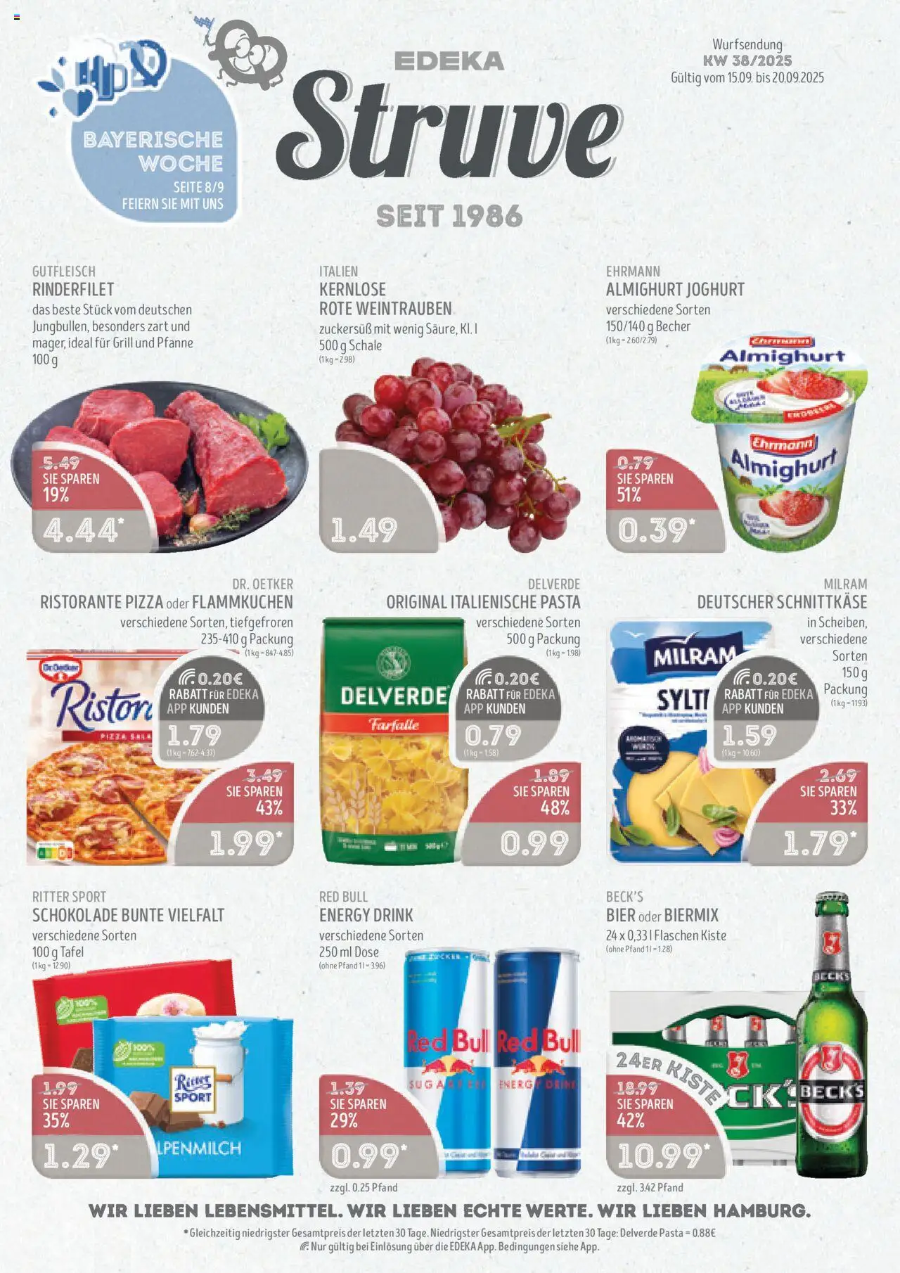 Edeka Struve Prospekt 	 – gültig ab 15.09.2025 | Seite: 1