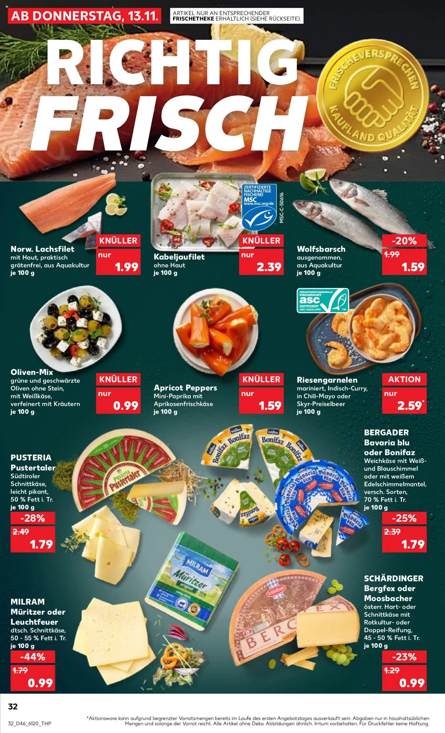 Kaufland prospekt Bremen	 – gültig ab 16.11.2025 | Seite: 32 | Produkte: Milram