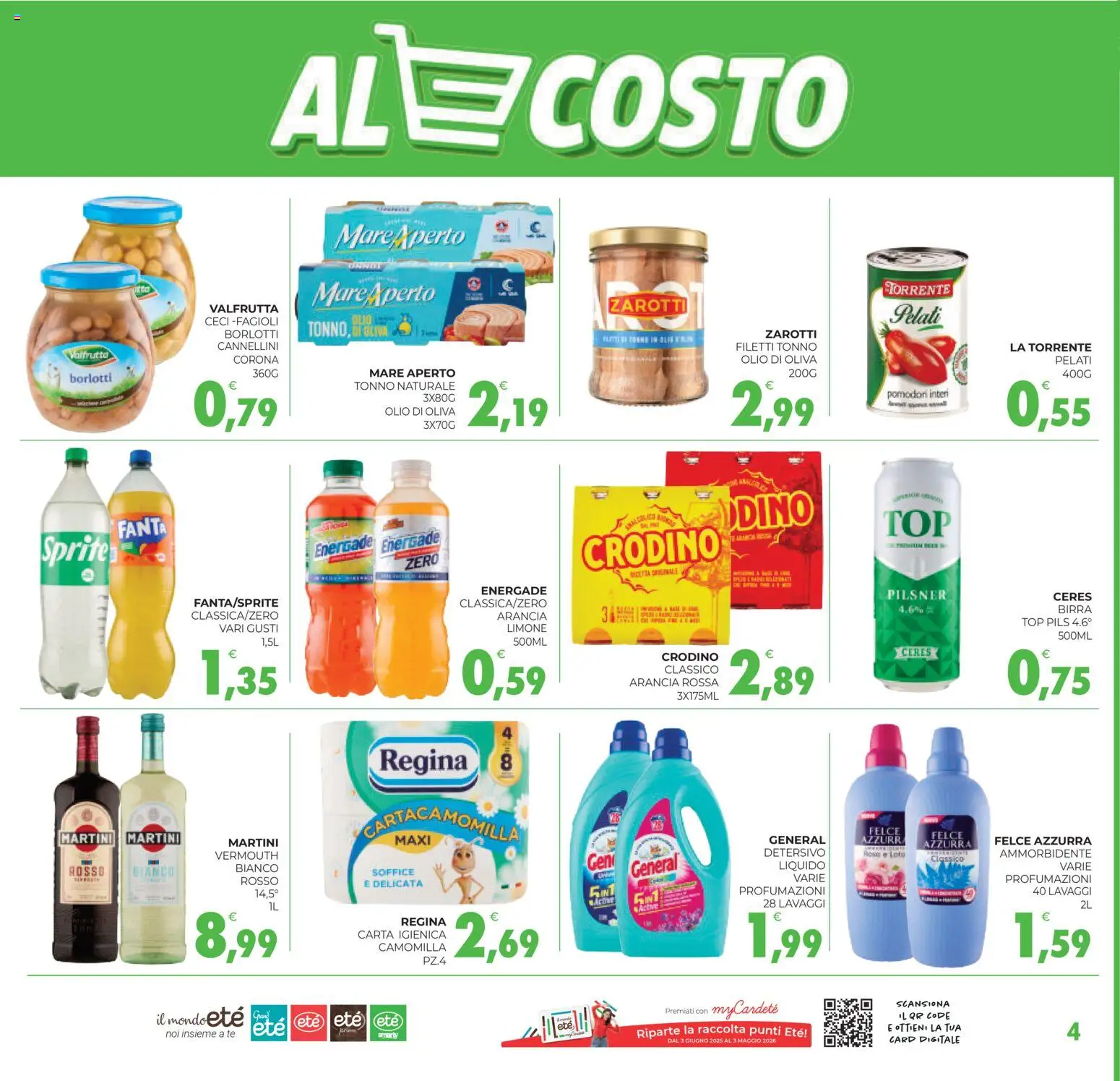 Volantino Eté del 18.02.2026 | Pagina: 4 | Prodotti: Tè, Limone, Top, Fanta