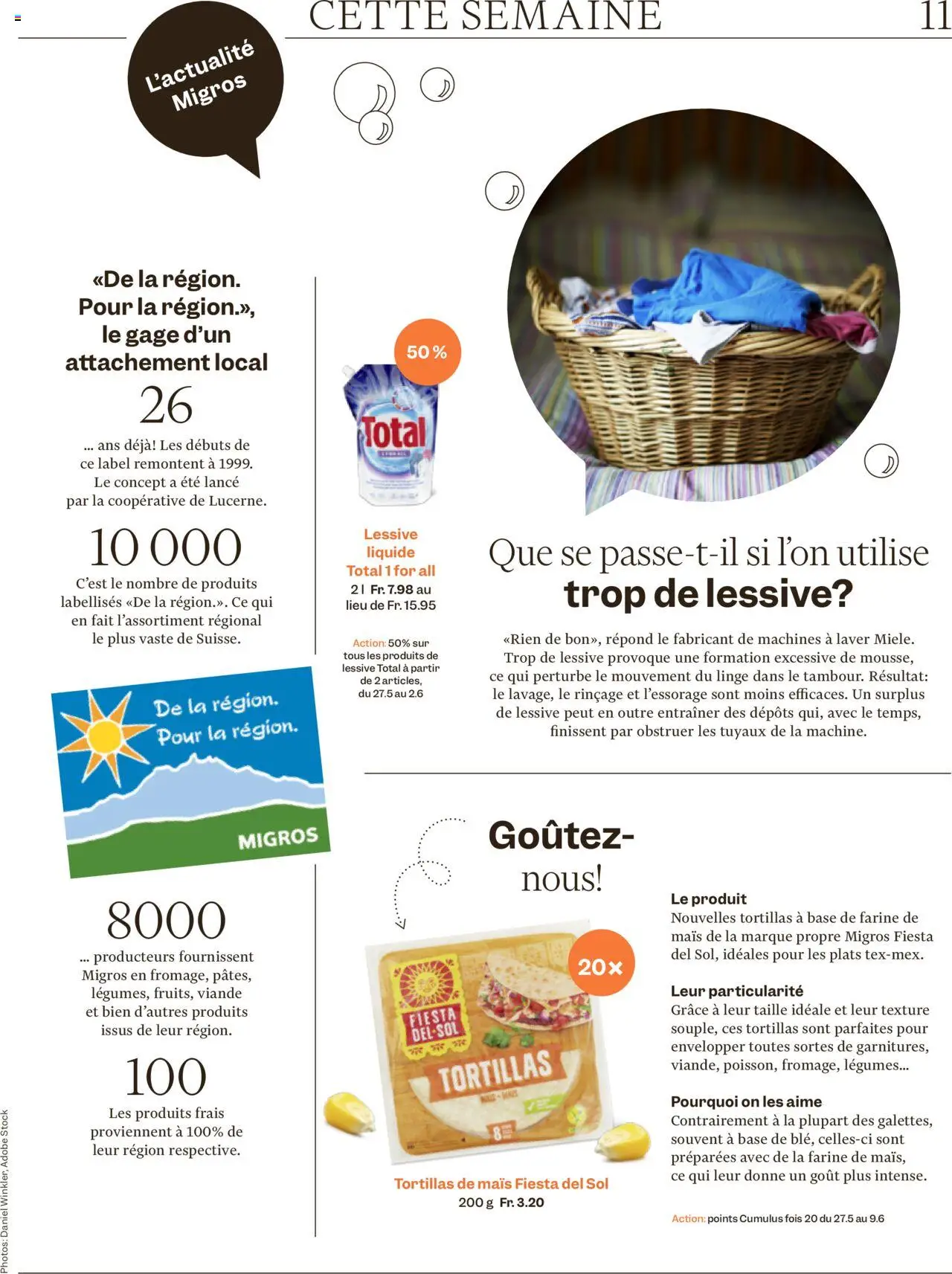 Migros Magazin FR ab 26.05.2025 | Seite: 11