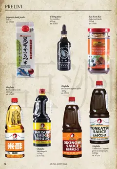 Metro  Azijski asortiman  - pregled Metro kataloga - važi od 09.12.2025 | Strana: 16 | Proizvode: Šal, Sos, Crni biber, Med