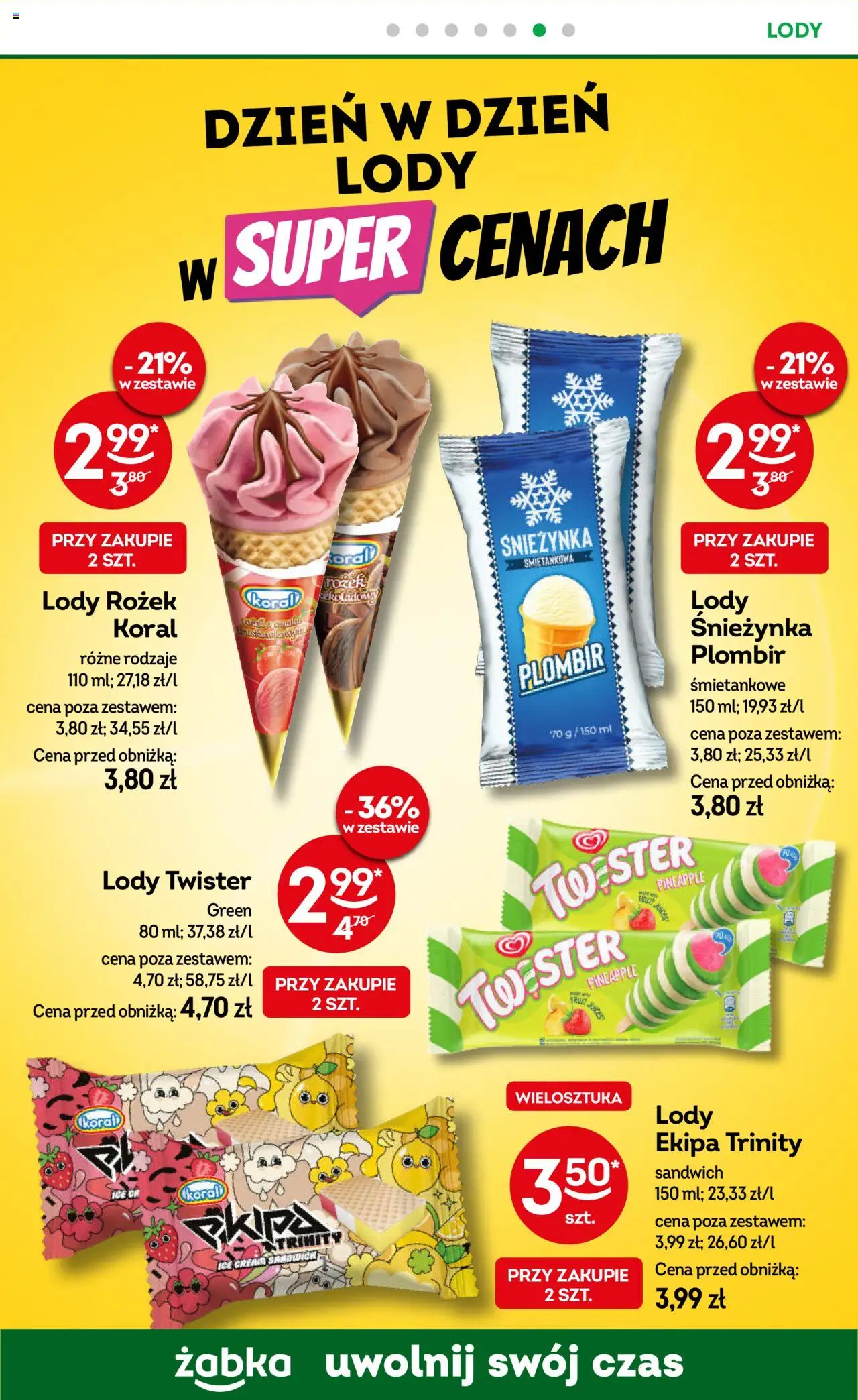 Żabka Gazetka od 24.09.2025 | Strona: 72 | Produkty: Gorący kubek, Zupa, Ser