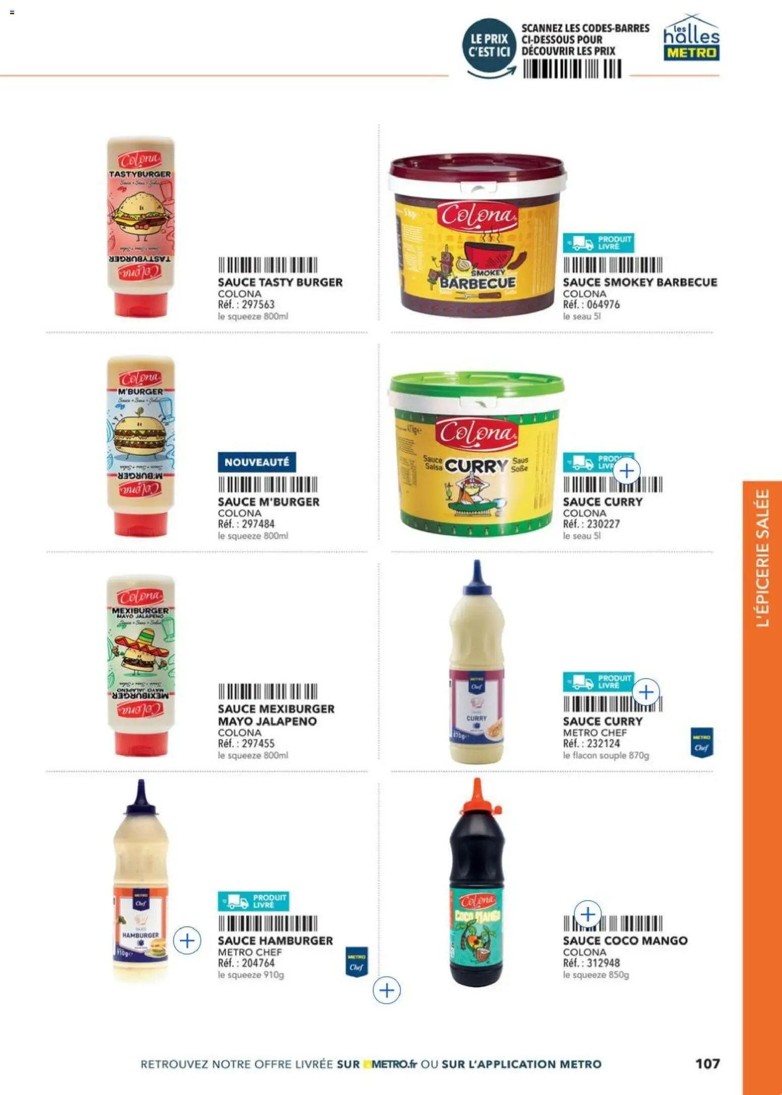 {H1} | Page: 107 | Produits: Barbecue, Curry, Livre