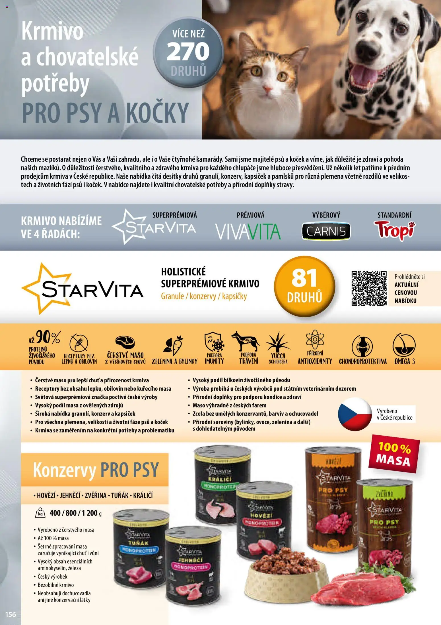 Mountfield katalog od 02.04.2026 | Strana: 156 | Produkty: Hovězí, Granule, Zelenina, Maso