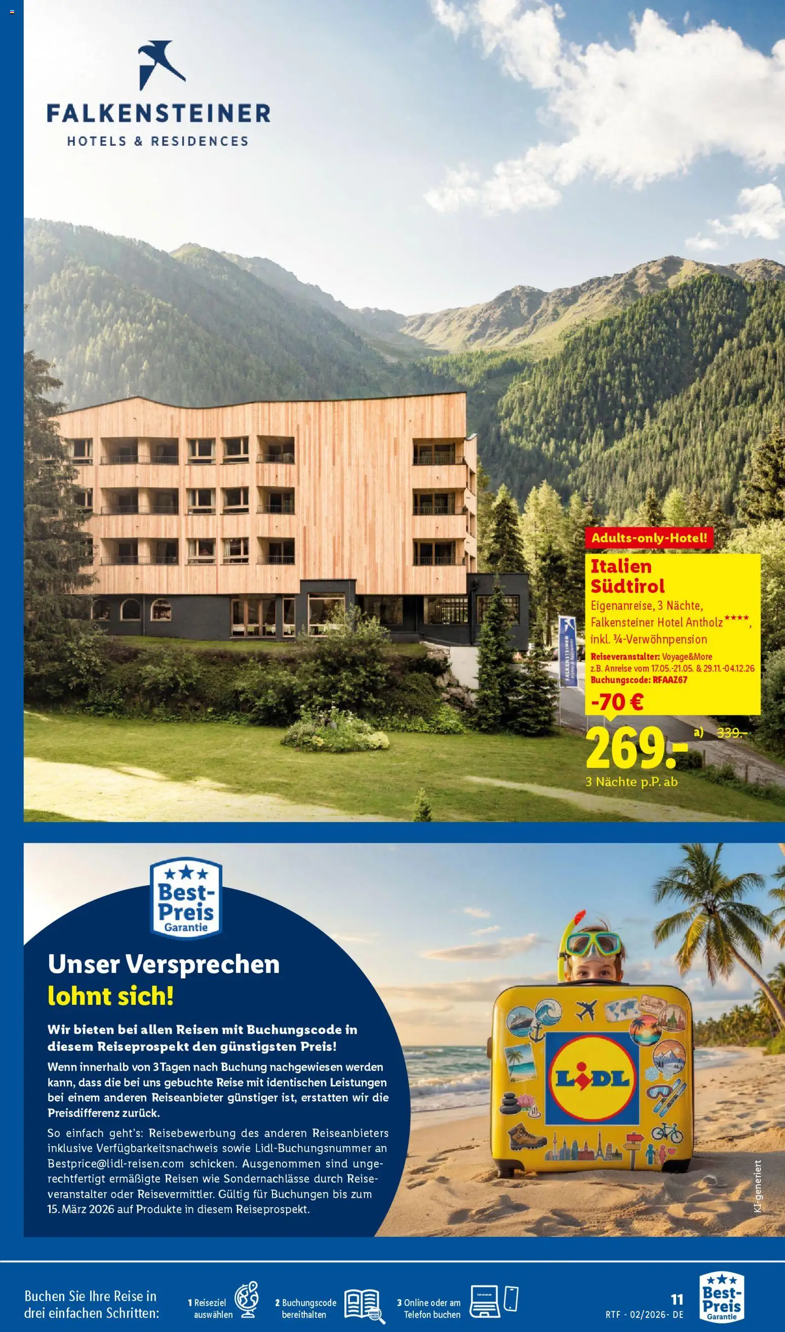 Lidl Reisen Prospekt 	 – gültig ab 14.02.2026 | Seite: 11 | Produkte: Telefon