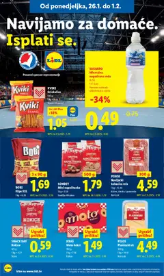 SNACK DAY Kokice, 125 g, Slane - Pregled kataloga iz trgovine Lidl, vrijedi od 26.01.2026 | Stranica: 6