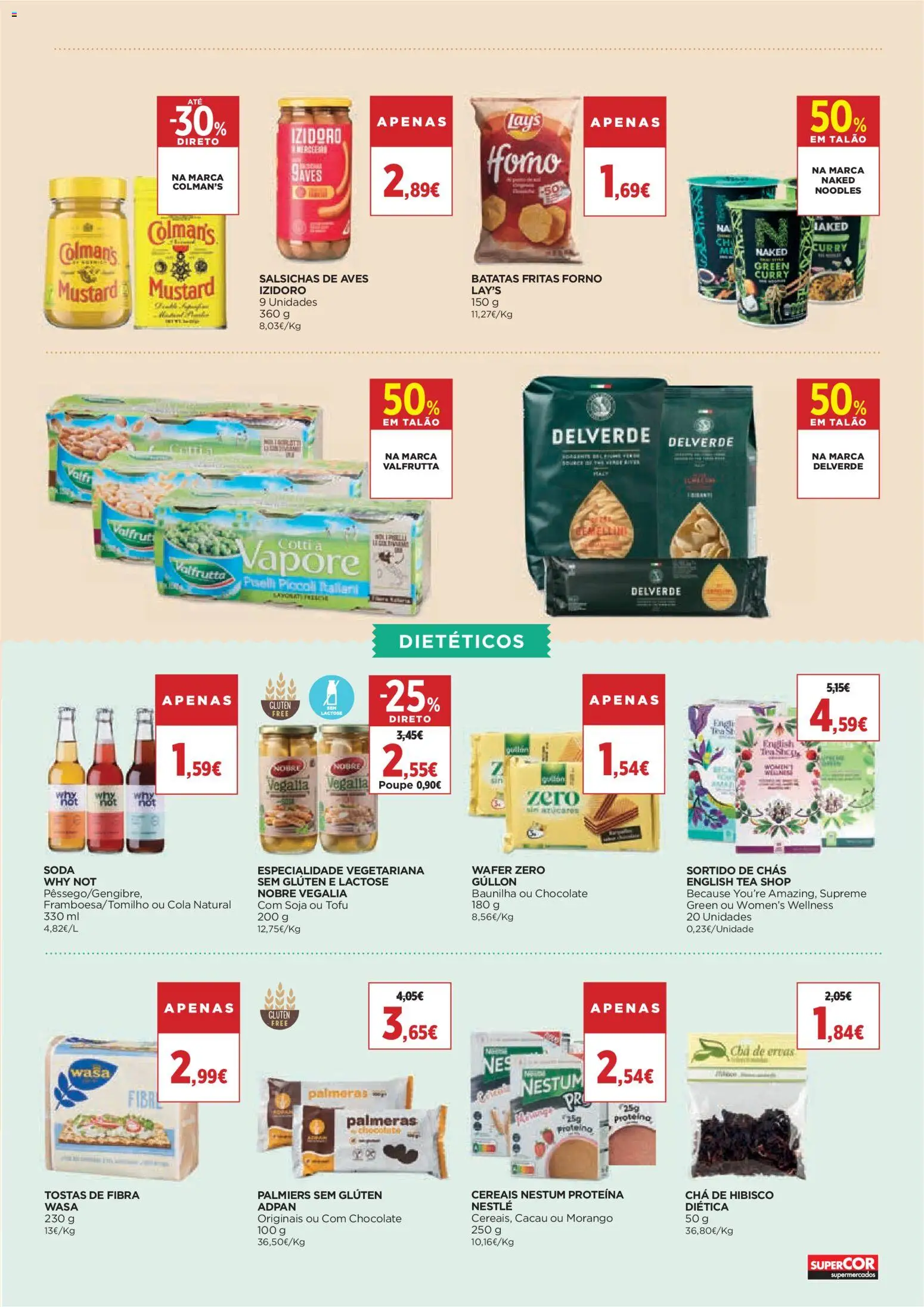 El Corte Ingles folheto │ válido de 30.01.2026 | Página: 9 | Produtos: Chás, Chocolate, Chá, Batatas fritas