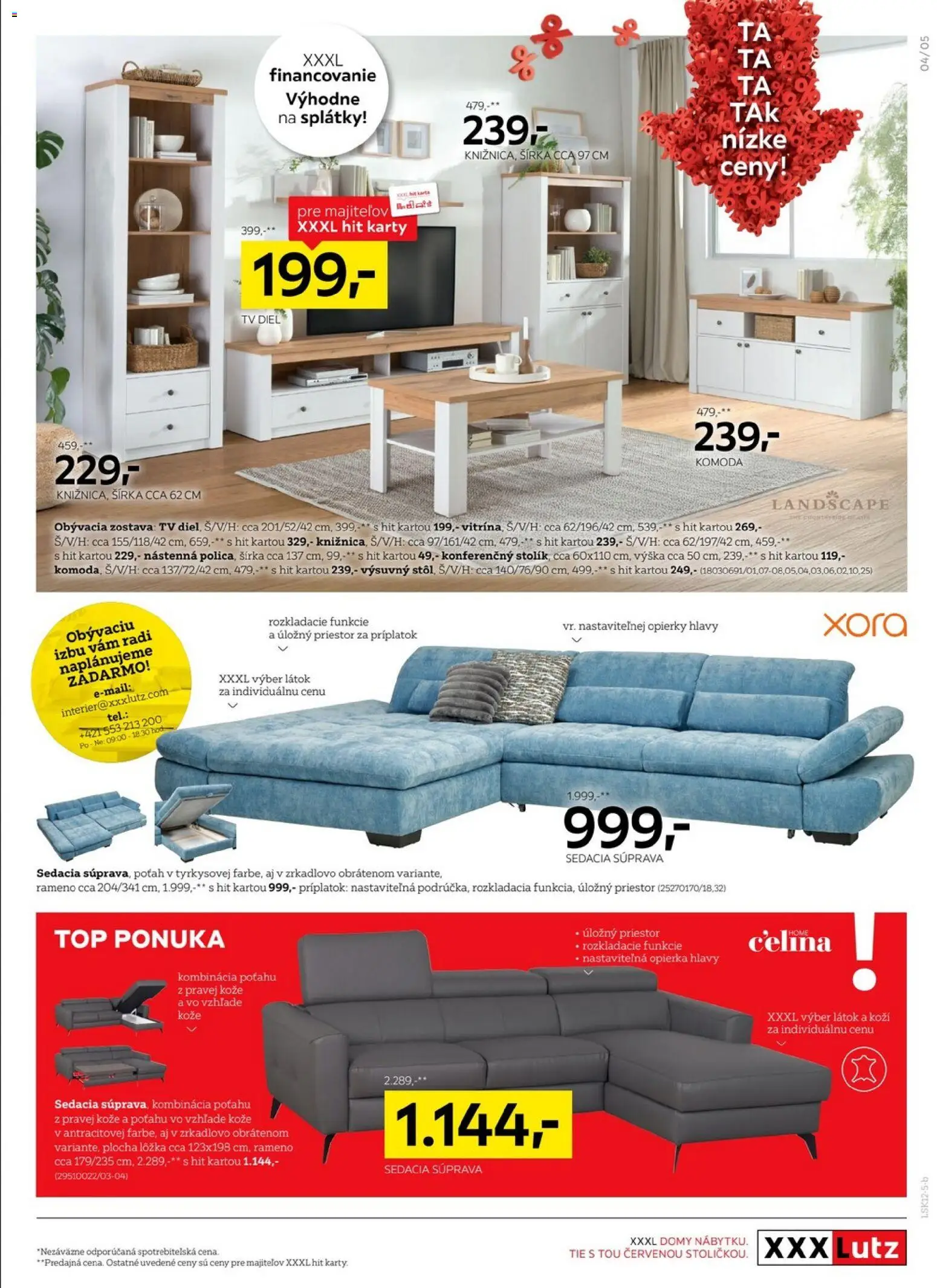 Nové XXXLutz akcie – leták je platný od 27.12.2025 | Strana: 6 | Produkty: Sedacia súprava, Tv, Komoda