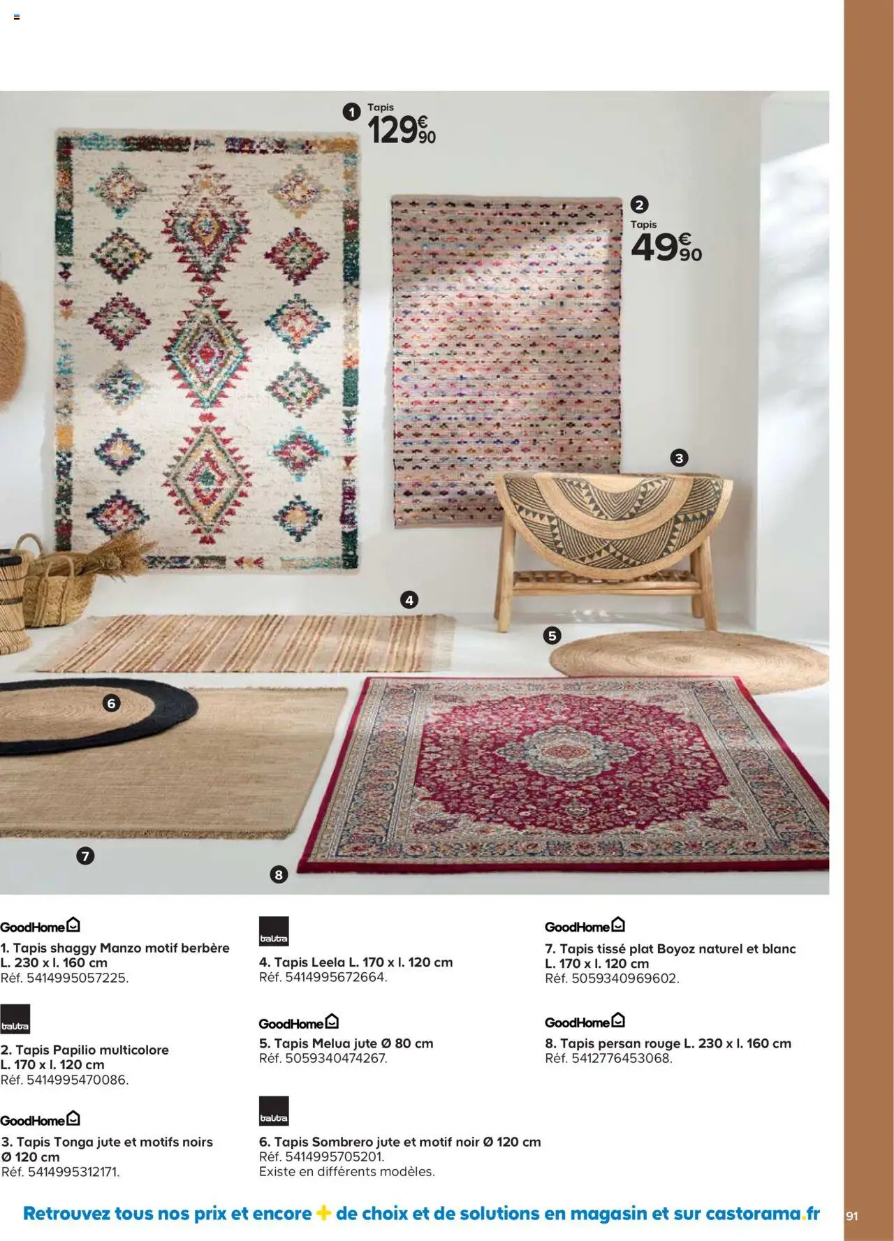 {H1} | Page: 91 | Produits: Tapis