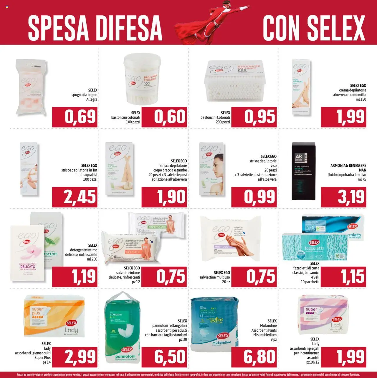 Volantino Emisfero del 01.06.2025 | Pagina: 24 | Prodotti: Dopobarba, Detergente, Mutandine, Bagno
