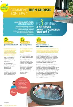 Cash Piscines - Prévisualisation de Cash Piscines Guide spas gonflables valide à partir de 01.03.2024 | Page: 6 | Produits: Cibles, Mais